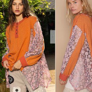 POL CURATED TOP ORANGE BRICK